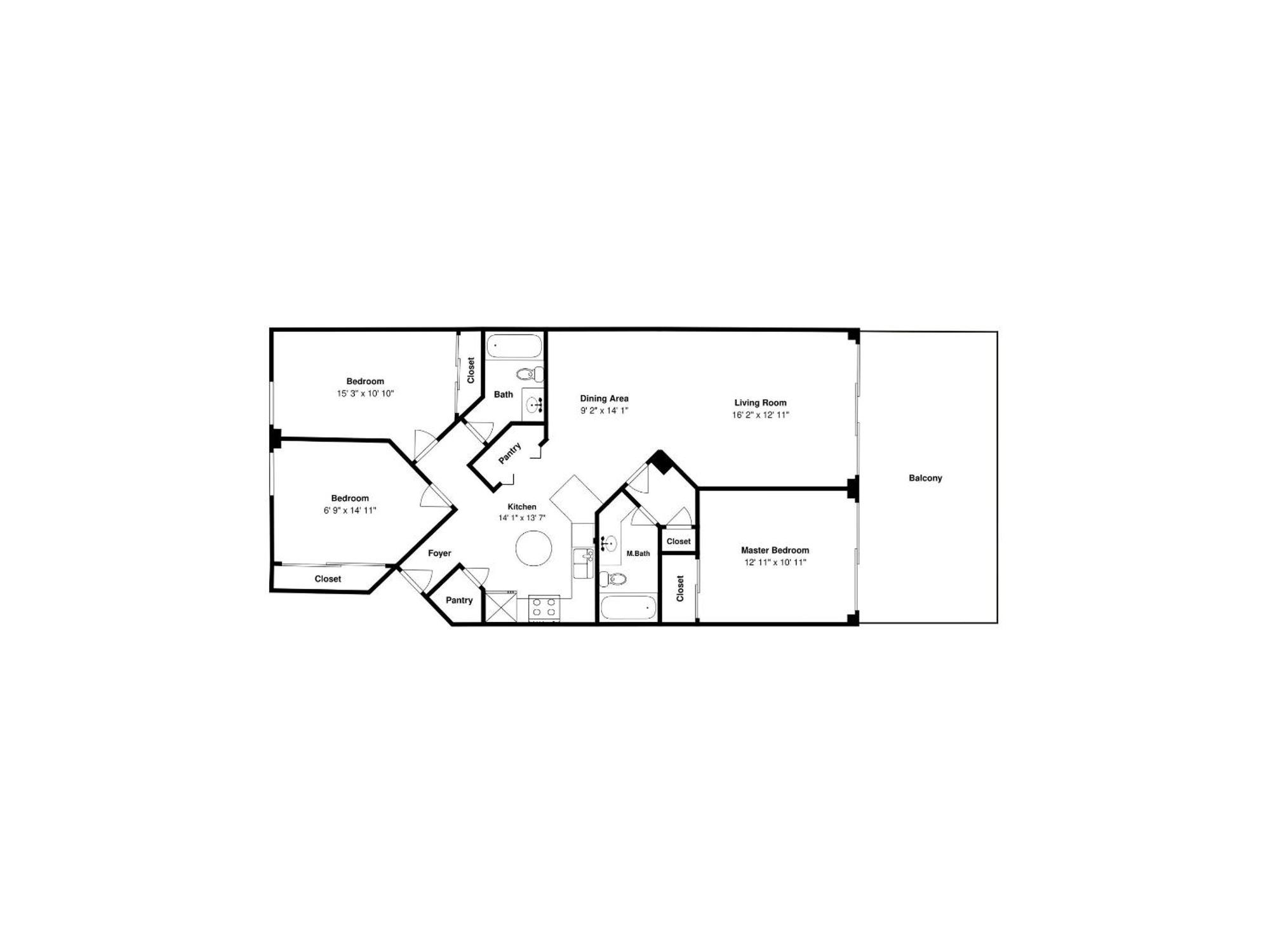 오렌지 비치 Bluewater 403 아파트 외부 사진